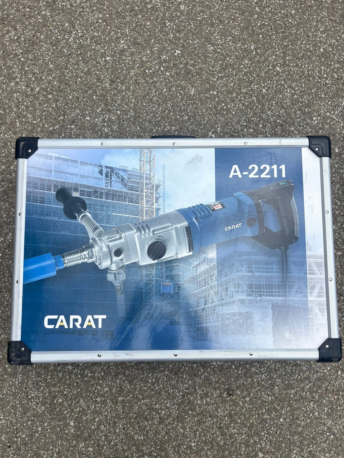Diamantboormachine Carat a-2211 met 3 sleutels 24,32 en 41, Ophalen of Verzenden, Zo goed als nieuw