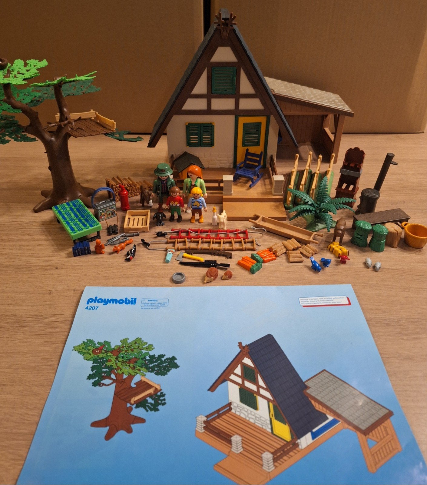 playmobil boswachtershuis, Kinderen en Baby's, Speelgoed | Playmobil, Ophalen