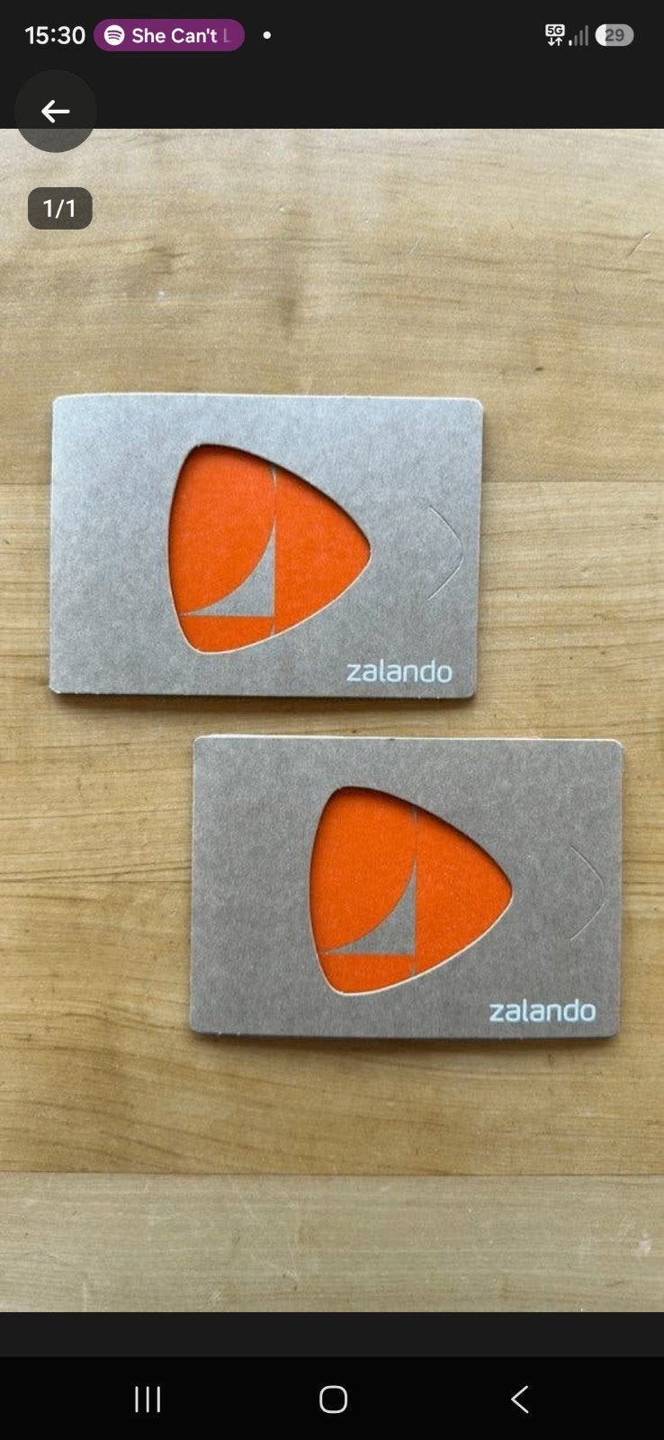 Bon d'achat Zalando de 100€ ou 200€
