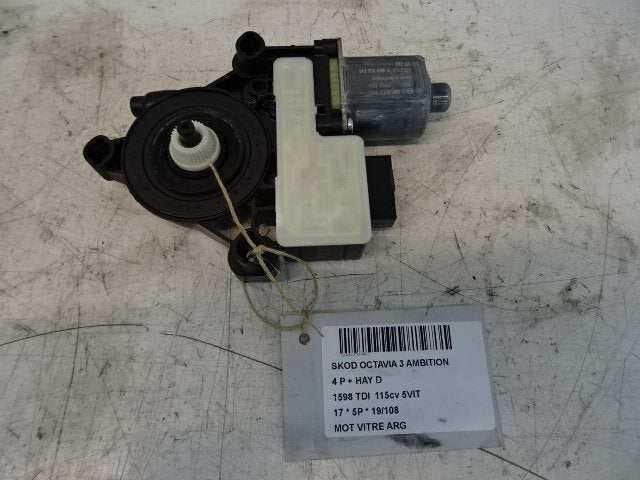 MOTOR RAAMMECHANIEK LINKS ACHTER Skoda Octavia Combi (5EAC), Gebruikt, Achter, Skoda