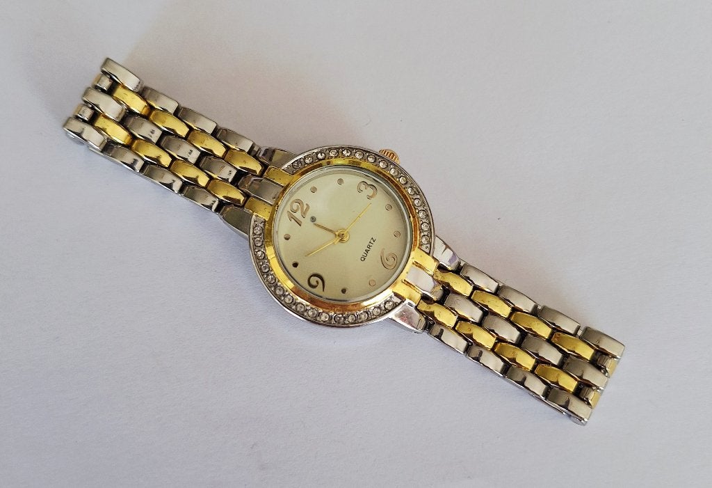 Vintage dames horloge Eternal love in ideale  staat , zgan, Verzenden, Zo goed als nieuw, Polshorloge