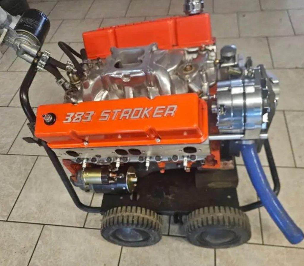 SBC chevy 383 motor, Ophalen, Nieuw, Chevrolet