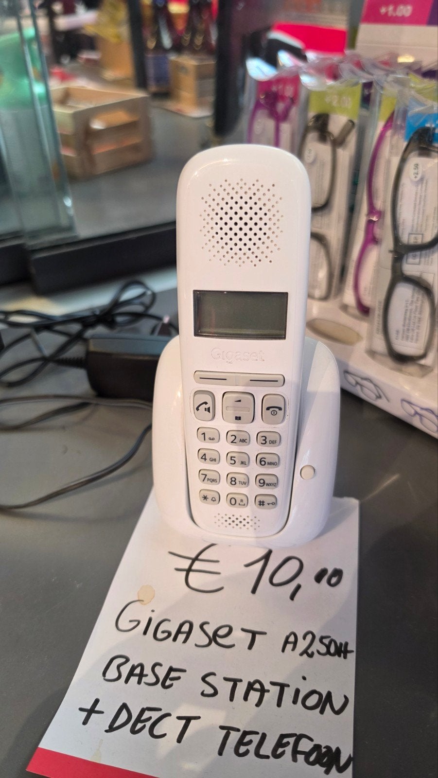 Gigaset A250H base station + dect telefoon, Telecommunicatie, Vaste telefoons | Handsets en Draadloos, Ophalen