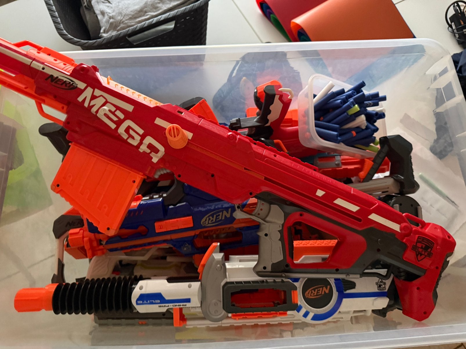 Nerf collectie, Kinderen en Baby's, Ophalen, Zo goed als nieuw