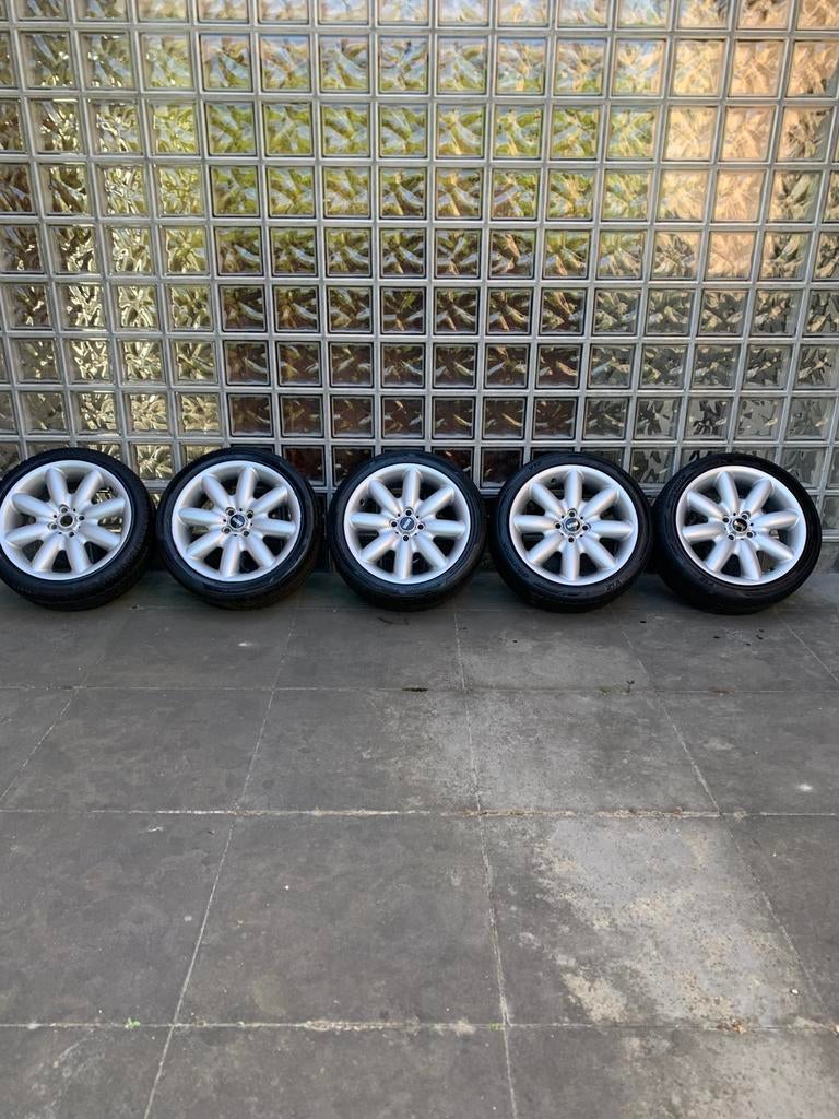 Mini velgen met Hankook banden (205/45 R17), Pneus et Jantes, Véhicule de tourisme, Pneus été, 205 mm