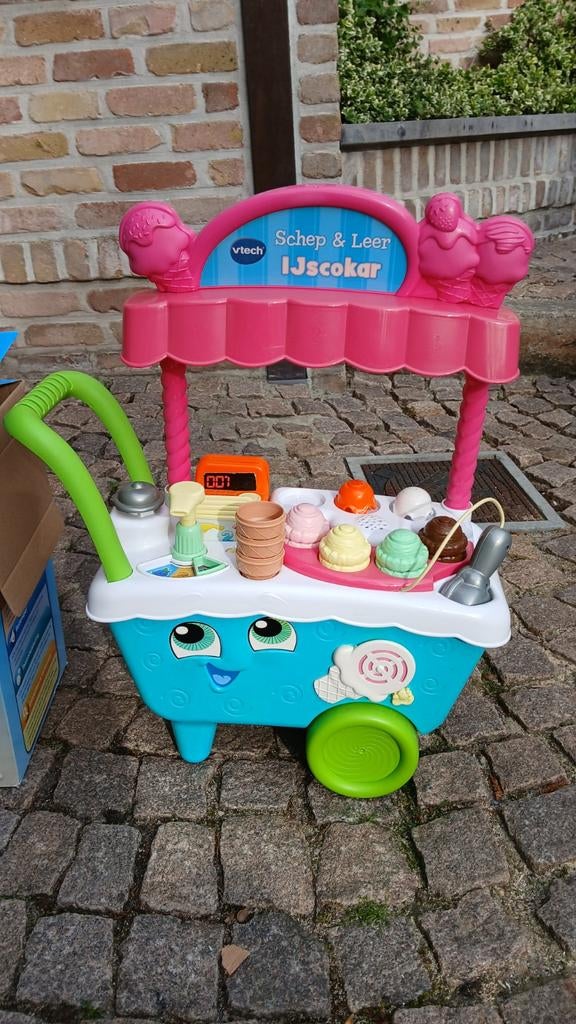 Vtech ijscokar, Ophalen
