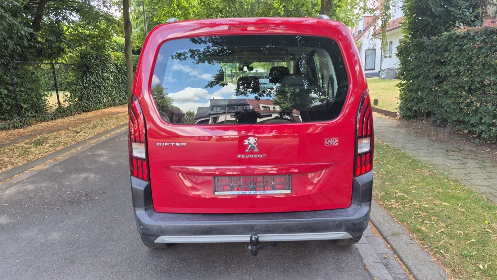 Peugeot Rifter 1.2 Benzine– 2019–137.262 km– Airco, Autos, Rouge, Achat, Euro 6, Entreprise
