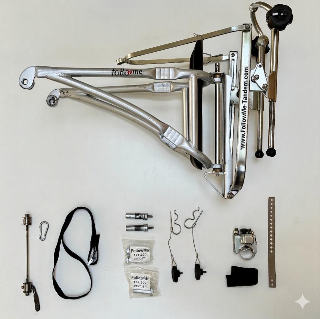 FollowMe Tandem, Ophalen, Gebruikt, Aanhangfiets, FollowMe