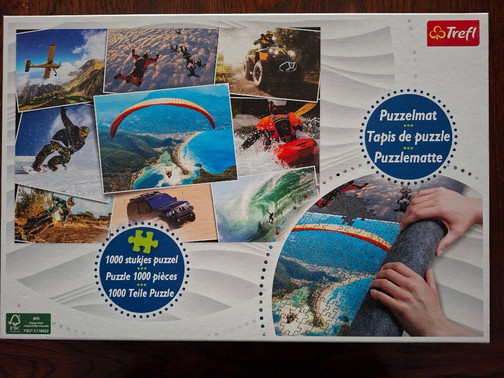 puzzel 1000 stuks, Enlèvement ou Envoi, 500 à 1500 pièces, Comme neuf, Puzzle