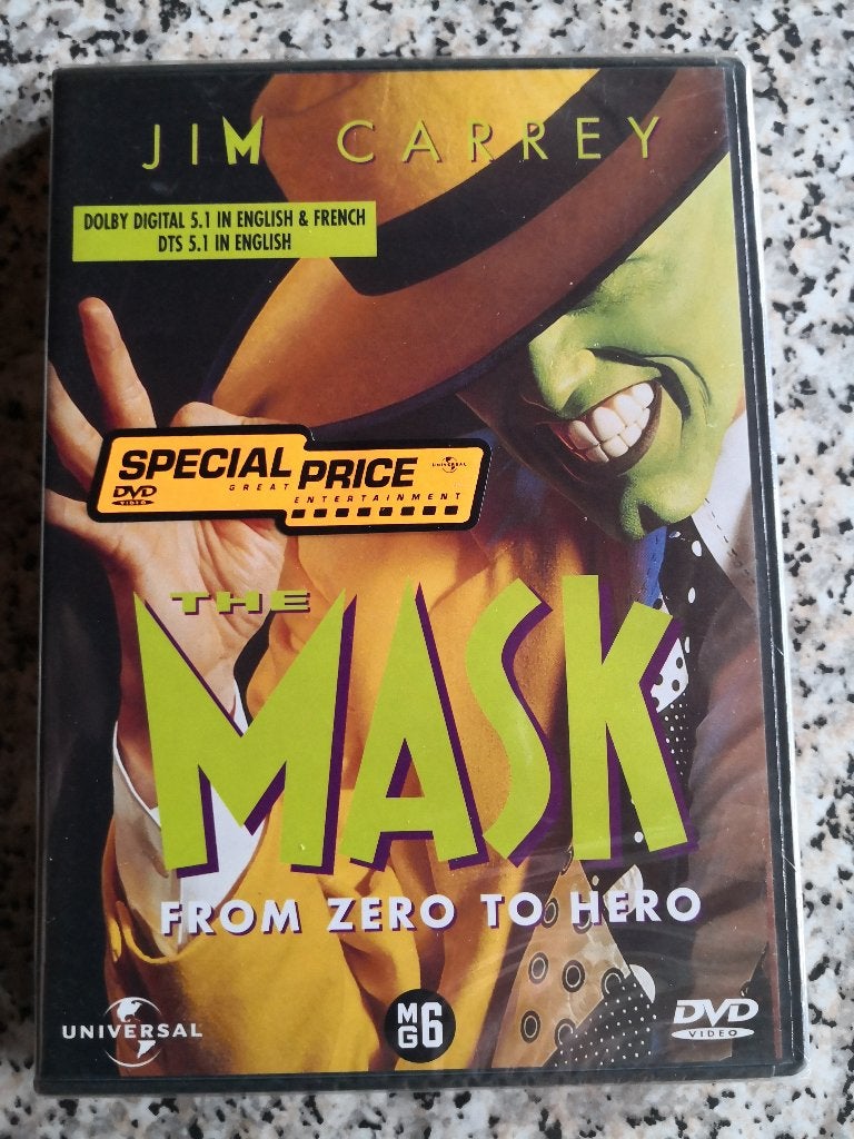 dvd the mask - Jim Carrey, Cd's en Dvd's, Ophalen of Verzenden