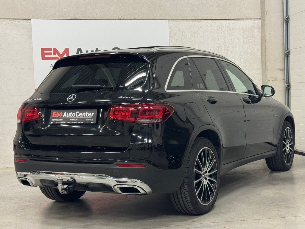 Mercedes GLC 300e PHEV Exclusive Full Pano-360CAM-Burmester, Autos, Mercedes-Benz, Cuir, Achat, Noir, 5 portes