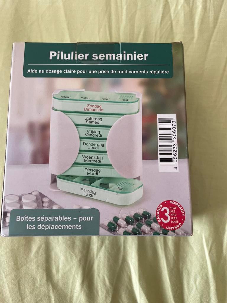 Pillendoos, Ophalen, Nieuw