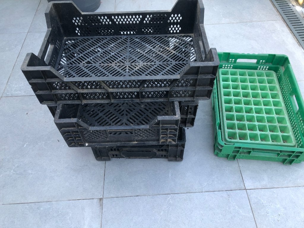 stapel bakken, Doe-het-zelf en Bouw, Kratten en Dozen, Ophalen, Gebruikt, 50 tot 75 cm, Overige typen