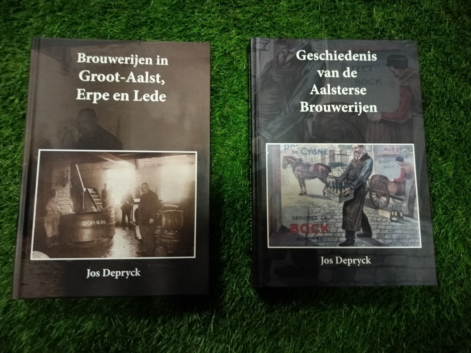 Aalsterse brouwerijen: 2 boeken door Depryck, Enlèvement ou Envoi, Comme neuf, Jos Depryck