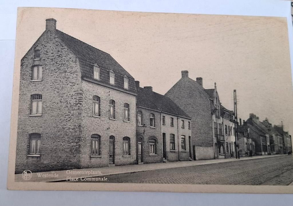 Stadsplein van Westende, Ophalen of Verzenden, Gelopen, West-Vlaanderen