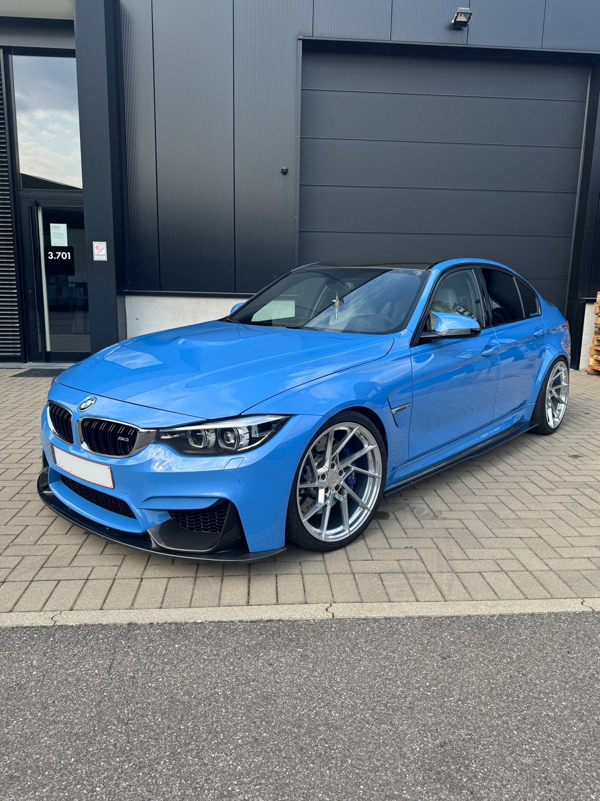 bmw M3 f80, Automaat, Achterwielaandrijving, Euro 6, Blauw