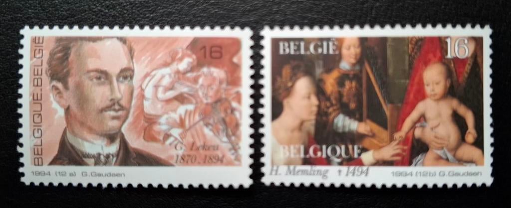 Belgique : OBP 2569/70 ** commémorations de 1994., Sans timbre, Neuf, Enlèvement ou Envoi, Non oblitéré