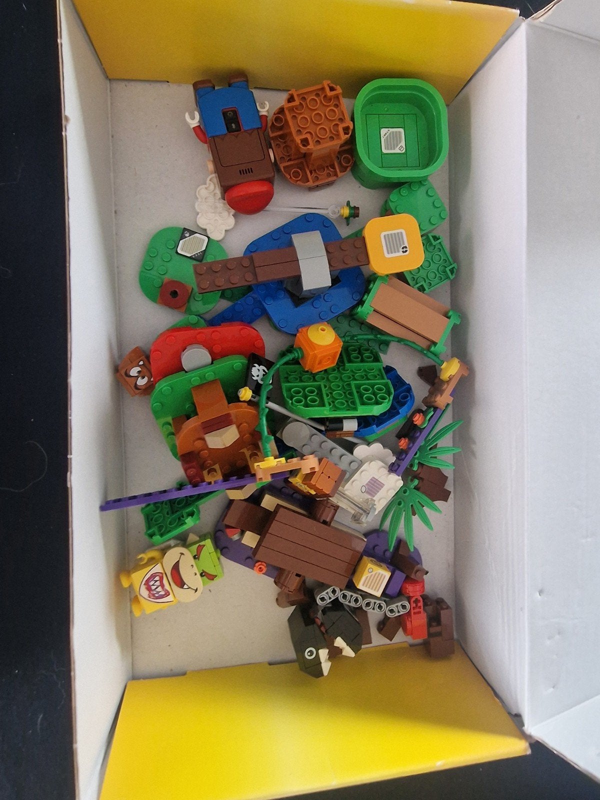 Lego mario, Ophalen