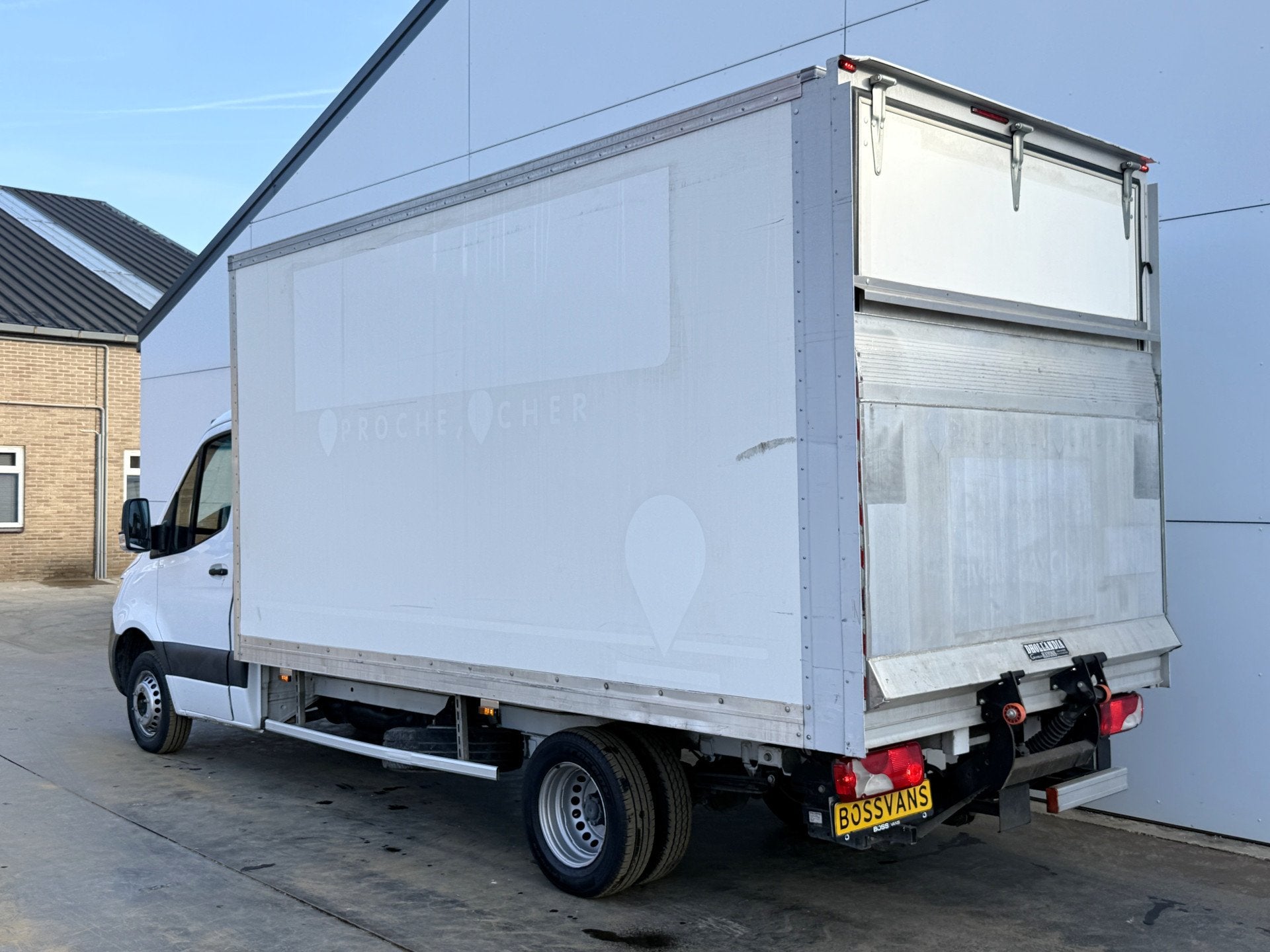 Mercedes-Benz Sprinter 514 1.9 CDI 140PK Laadklep Bakwagen D, Auto's, Gebruikt, Zwart, 4 cilinders, 2000 kg