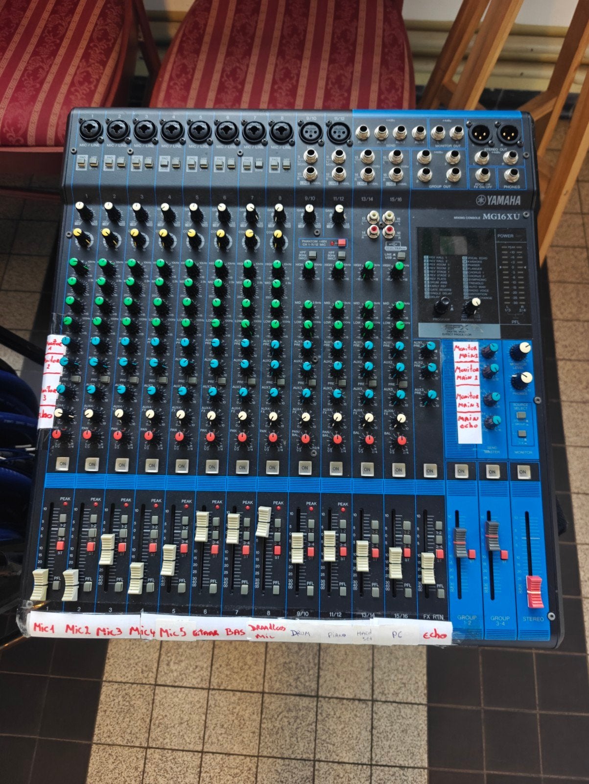 Yamaha MG16XU mengpaneel, Muziek en Instrumenten, Ophalen