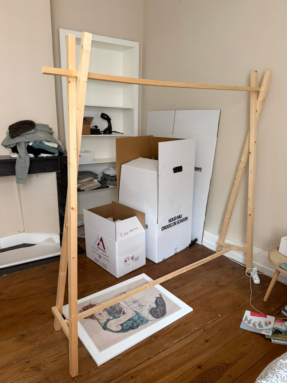 Penderie en bois, Enlèvement, Comme neuf