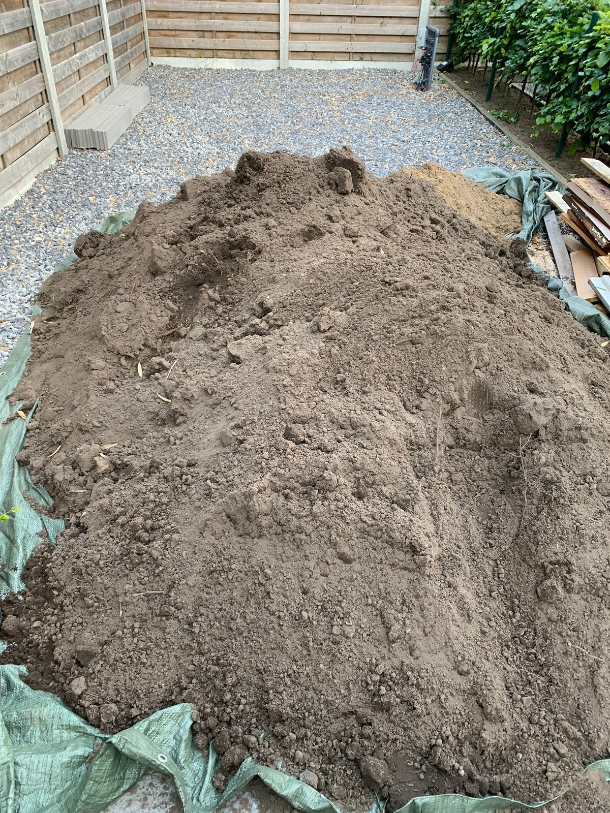 Gratis zuivere zwarte grond af te halen, Tuin en Terras, Zand, Ophalen, Nieuw
