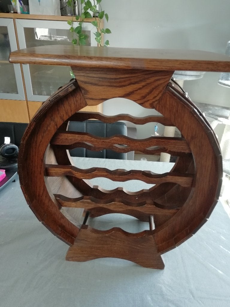 wijnrek, Ophalen, Gebruikt, Hout, 50 – 75