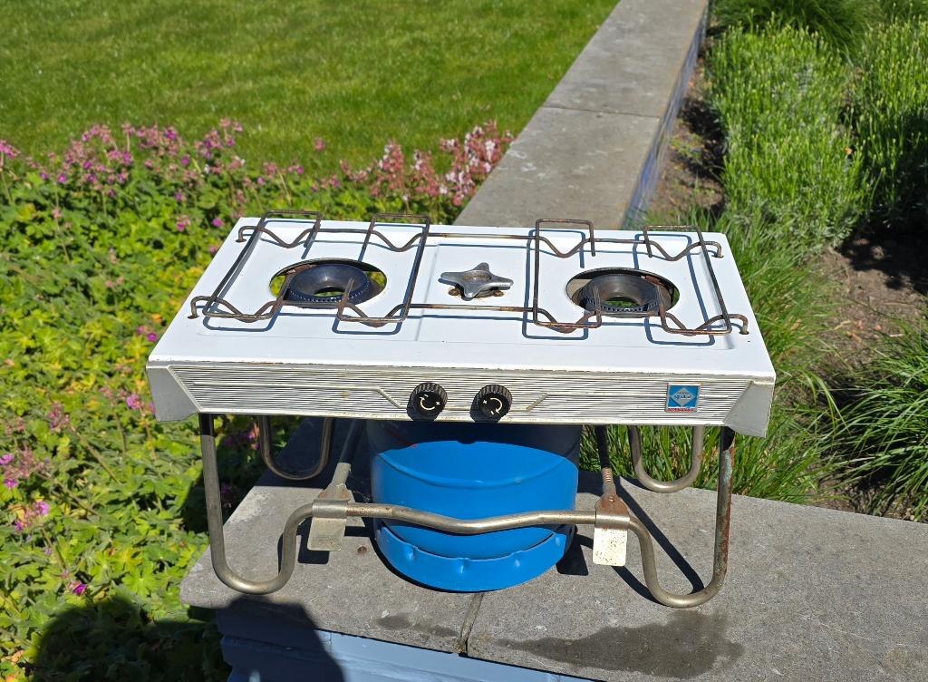 CampingGaz kookvuur, Ophalen, Gebruikt