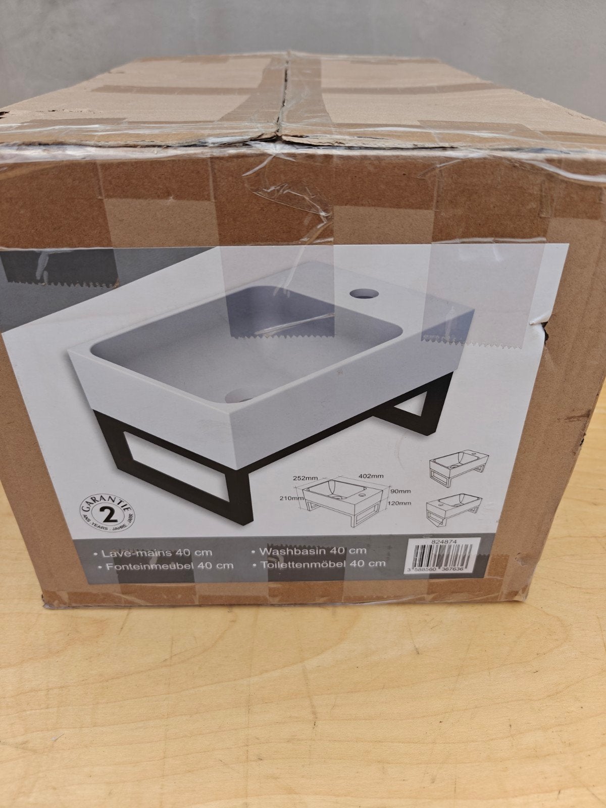 Ensemble de lave-mains Iron pack Allibert 40 cm, Informatique & Logiciels, Disques enregistrables, Enlèvement ou Envoi