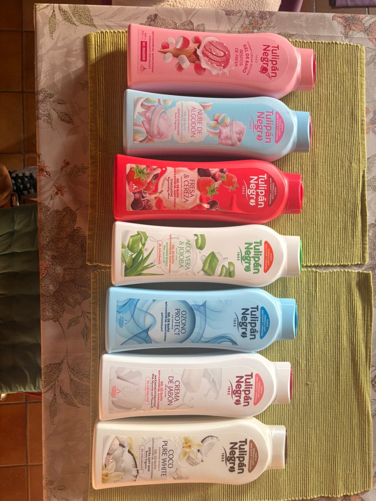 Gels douches Tulipan Negro 650ml, Enlèvement ou Envoi, Neuf, Baignoire & Douche