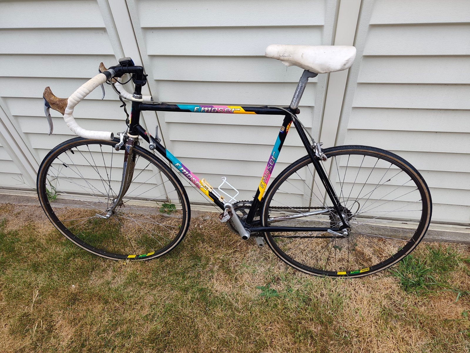 retro f. mooser koersfiets, Fietsen en Brommers, Fietsen | Racefietsen, Ophalen