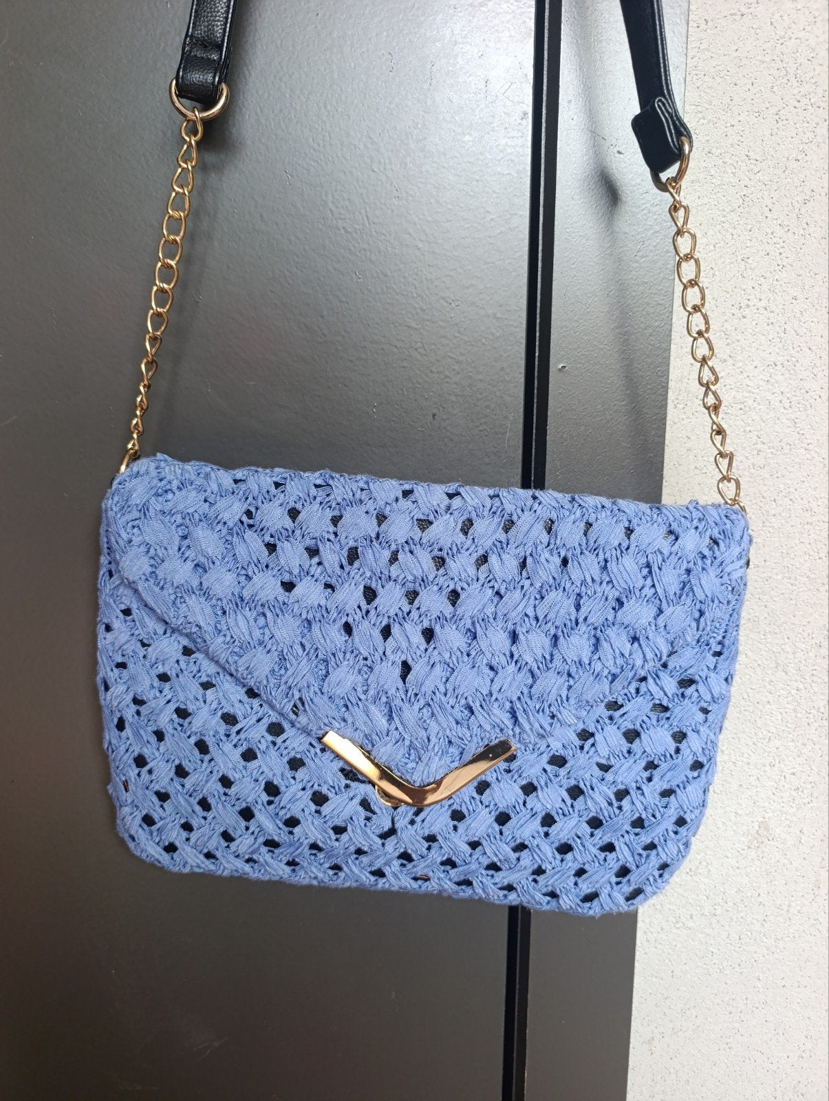 Paarse handtas / schoudertas nieuw, Kleding | Dames, Ophalen, Nieuw
