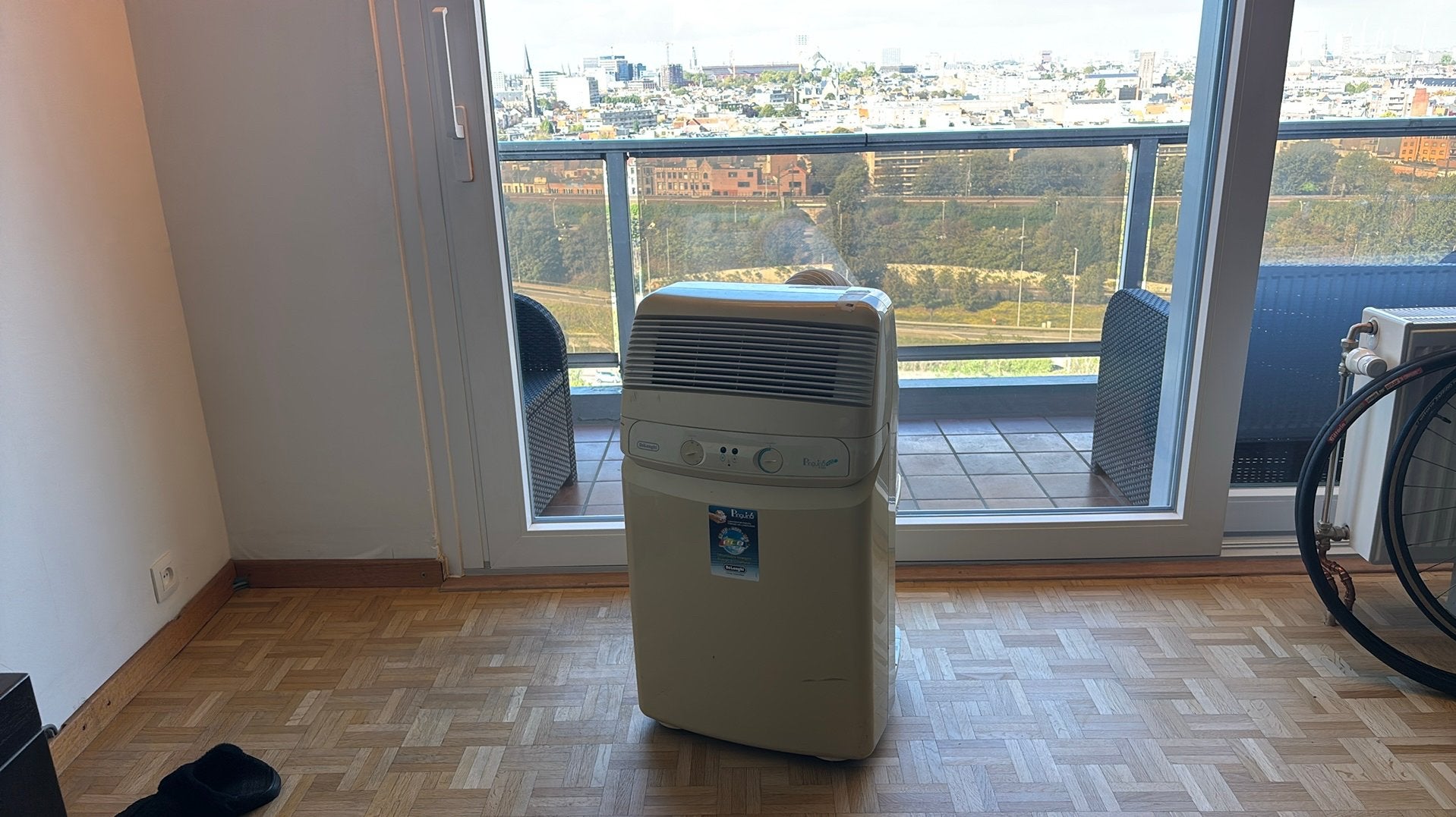 Mobiele Airconditioning: DēLonghi Pinguino F120 Eco, Elektronische apparatuur, Ophalen, Gebruikt, Koelen en Ontvochtigen, Mobiele airco