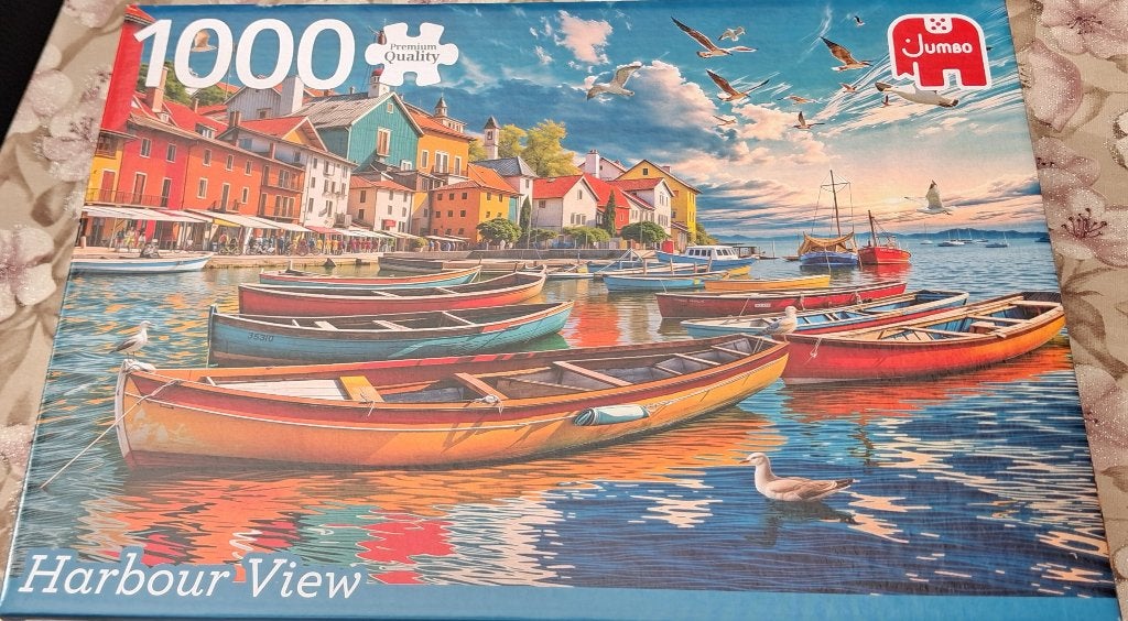 Puzzle Jumbo 1000 pcs, Enlèvement, 500 à 1500 pièces, Comme neuf, Puzzle