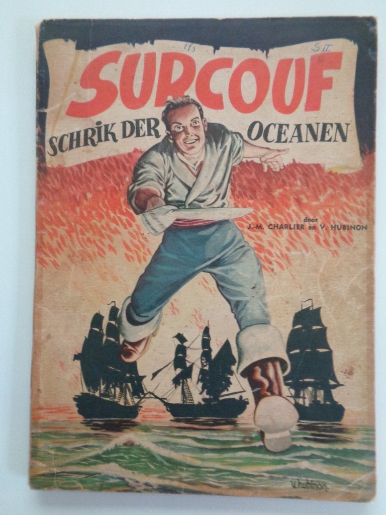 Surcouf - Schrik der Oceanen - SC 1e dr. 1952, Enlèvement ou Envoi
