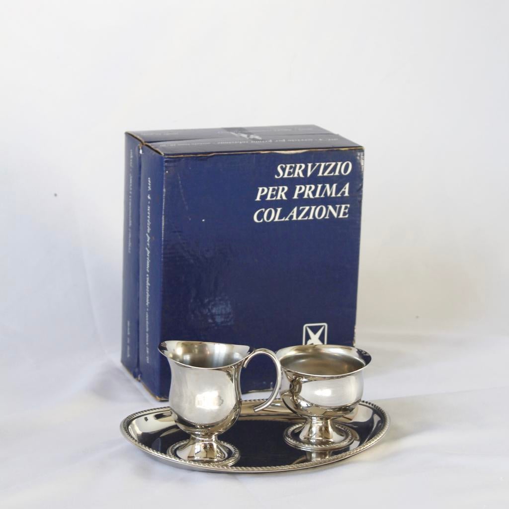 Vintage Alfra Alessi Koffieset – Inox 18/10 – Jaren '50/'60, Enlèvement ou Envoi