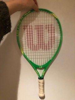 raquette Wilson 3-4 ans, Sport en Fitness, Tennis, Gebruikt, Ophalen of Verzenden, Racket, L0