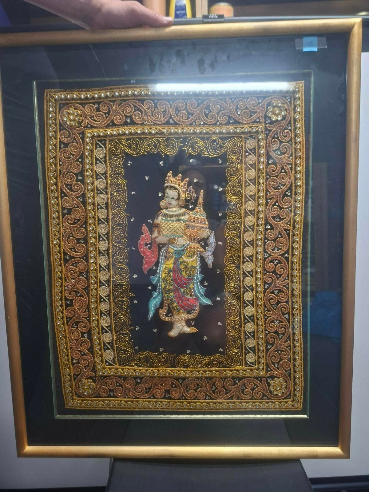 aziatisch doek, Enlèvement, Toile