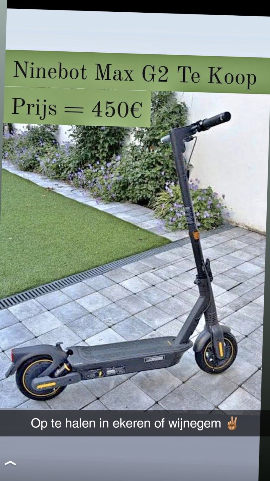 Ninebot Max G2 à vendre, Enlèvement, Comme neuf, Step électrique (E-scooter), Segway Ninebot Max G2