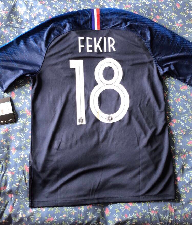 Maillot France Nabil Fekir CDM 2018, Taille M, Enlèvement, Neuf, Maillot