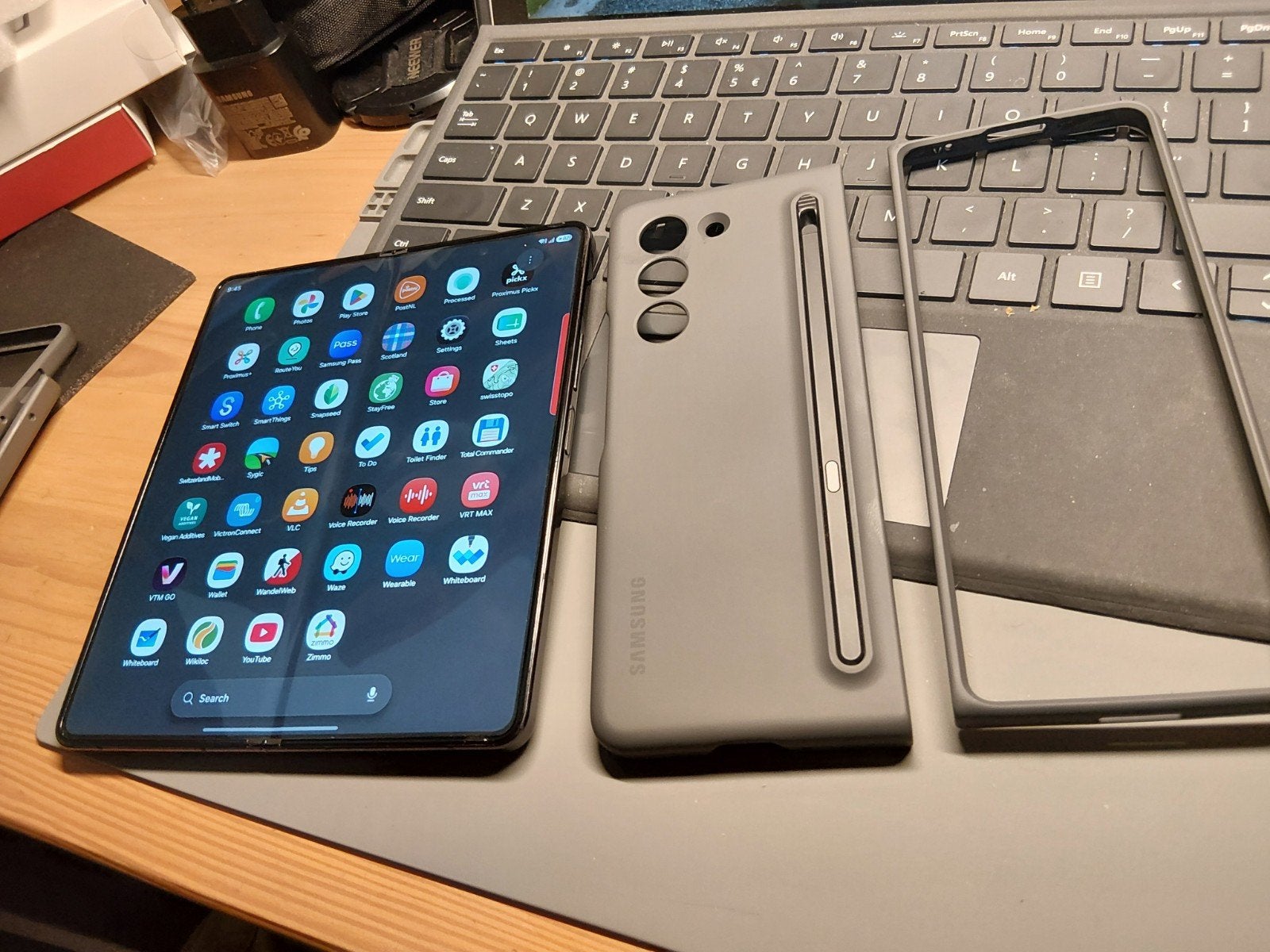 Samsung Galaxy Z Fold 5 + slim S-pen + étui, Télécoms, Enlèvement ou Envoi, Galaxy Fold