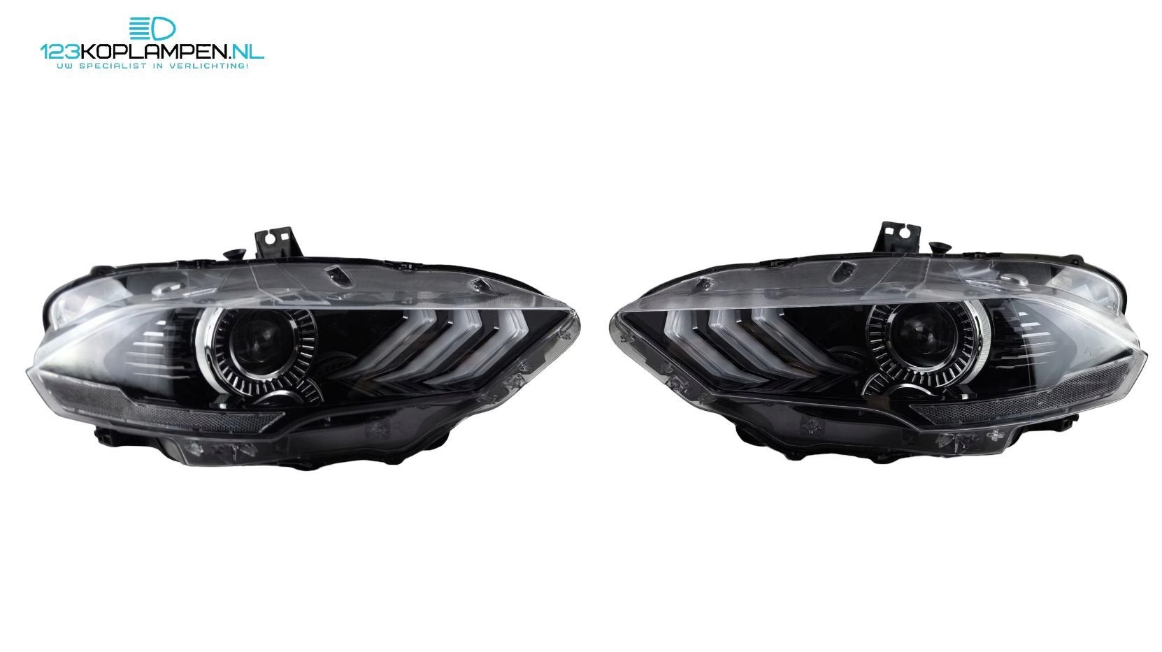 Ford Mustang VI Facelift Full Led Koplamp Koplampen links re, Auto-onderdelen, Gebruikt, -, -, Ophalen of Verzenden