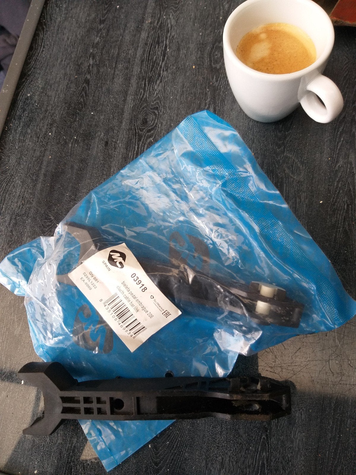 Peugeot 206 ,koppelingplastic embriagepedaal, Doe-het-zelf en Bouw, Ophalen