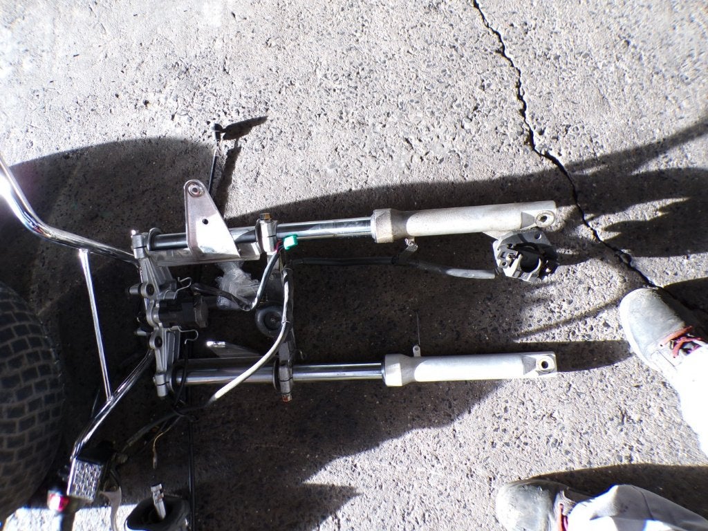Fourche Skyteam 125CC LP/15723, Enlèvement, Utilisé