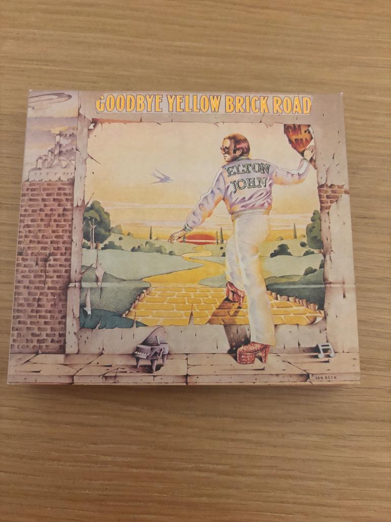 CD - Elton John - Goodbye Yellow Brick Road, Ophalen of Verzenden, Zo goed als nieuw, Poprock