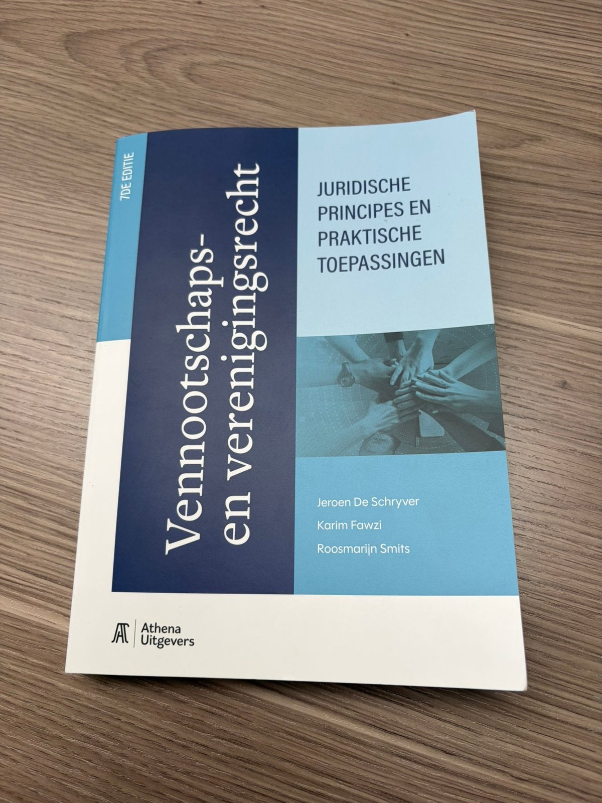 Vennootschaps- en verenigingsrecht, Ophalen of Verzenden, Zo goed als nieuw, Nederlands