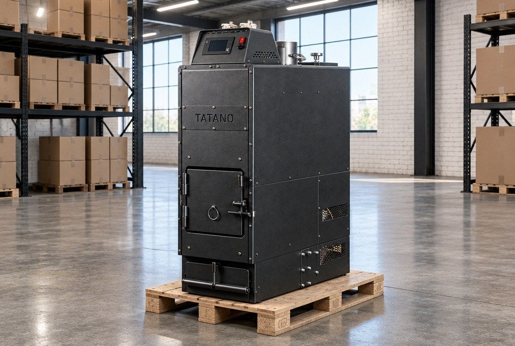 Chaudière granulés/bois Mini K20 Black 22 kW déstockage, Moins de 60 cm, Enlèvement, 80 cm ou plus, Neuf