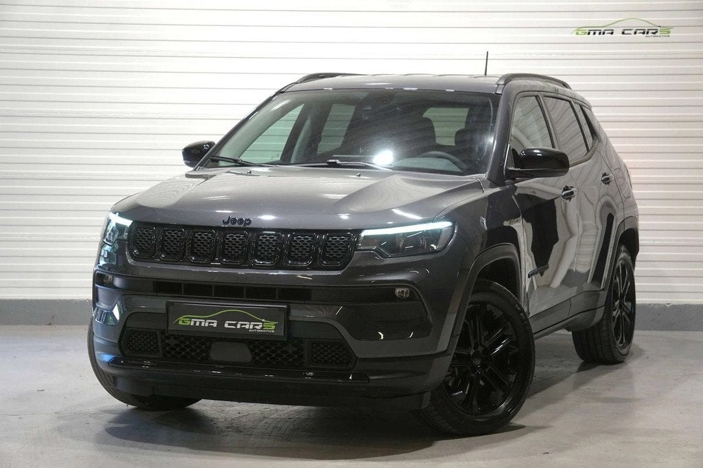 Jeep Compass Compass 1.5 Turbo PHEV Night Eagle Navi-Airco-C, Auto's, Jeep, Automaat, Gebruikt, 4 cilinders, Navigatiesysteem