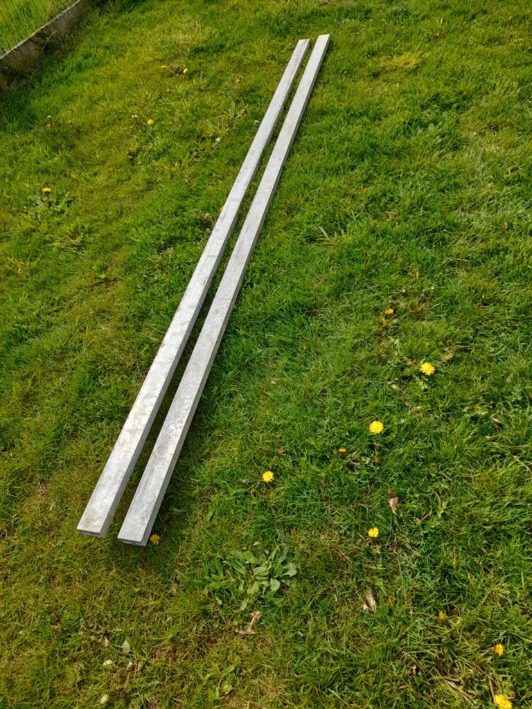 2 chape rij telkens 3 meter, Ophalen