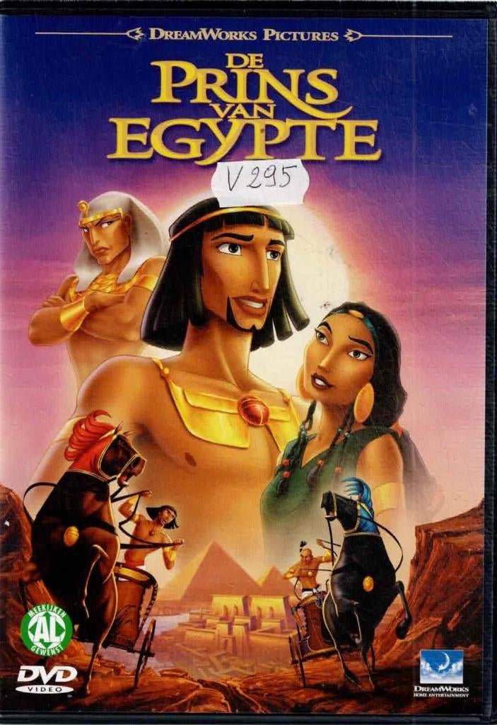 dvd  /  De Prins Van Egypte, Alle leeftijden, Ophalen of Verzenden, Zo goed als nieuw
